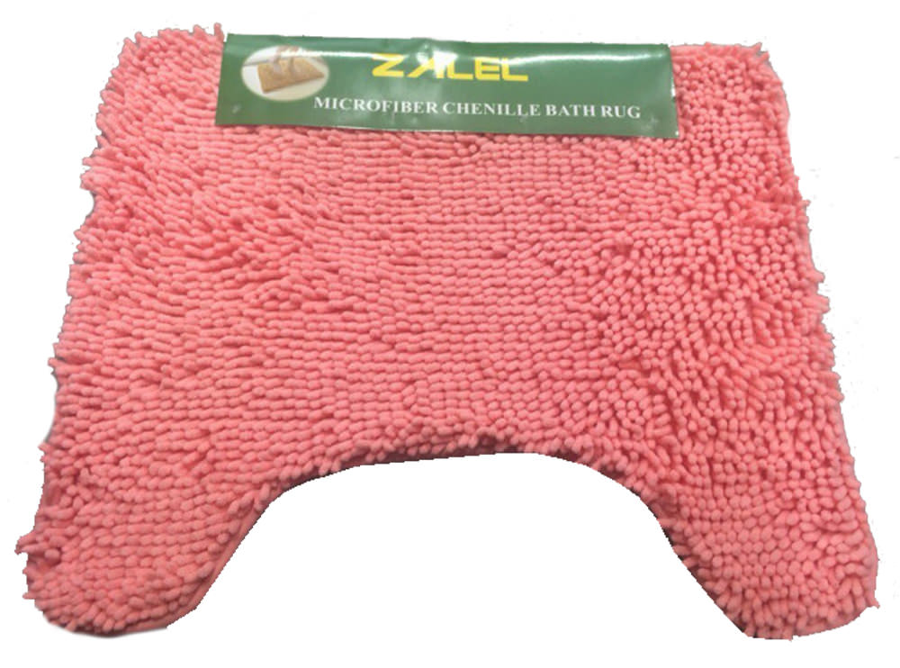 Коврик для туалета 50*60 "Макароны", латекс ZALEL, желтый