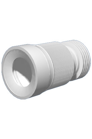 Слив разд. д/унитаза гофр.(230-550мм) (22) АНИ K 828