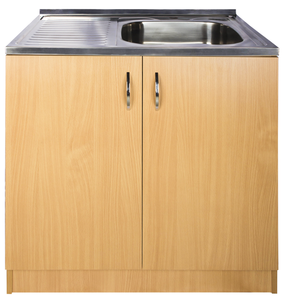 Тумба кухонная 800 х 600 (520) светлый бук