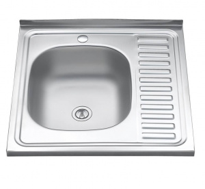 мойка накл. HLD 6060 0,4/180L (15) 031La  декор MELANA