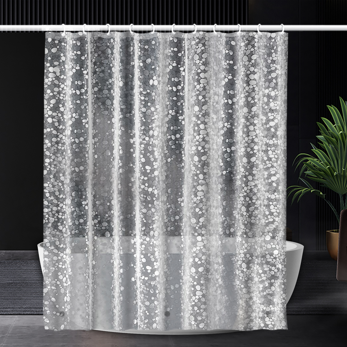 Штора д/в PEVA 180х180 MS0714