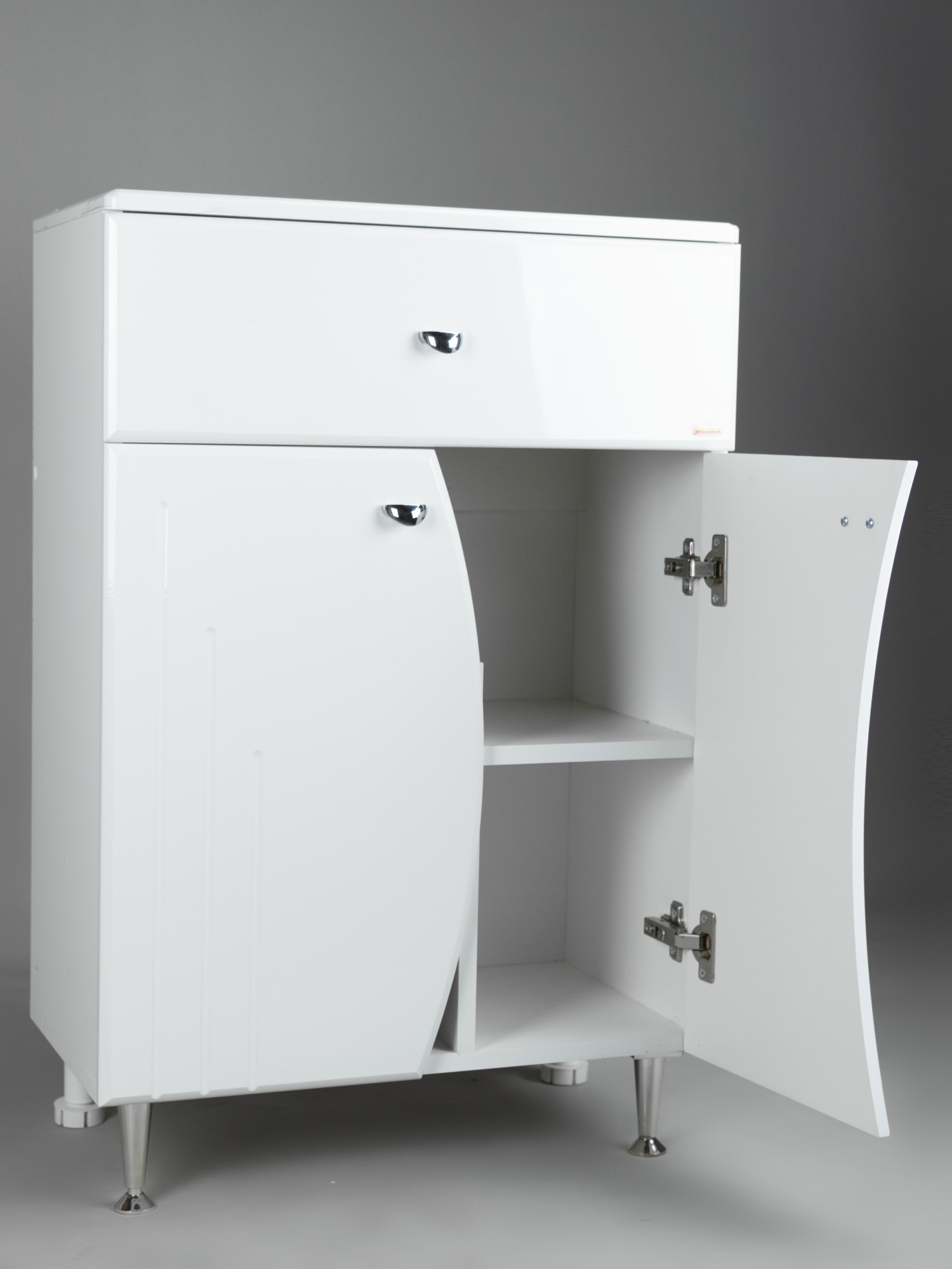 Тумба напольная 55 Восход с корзиной m