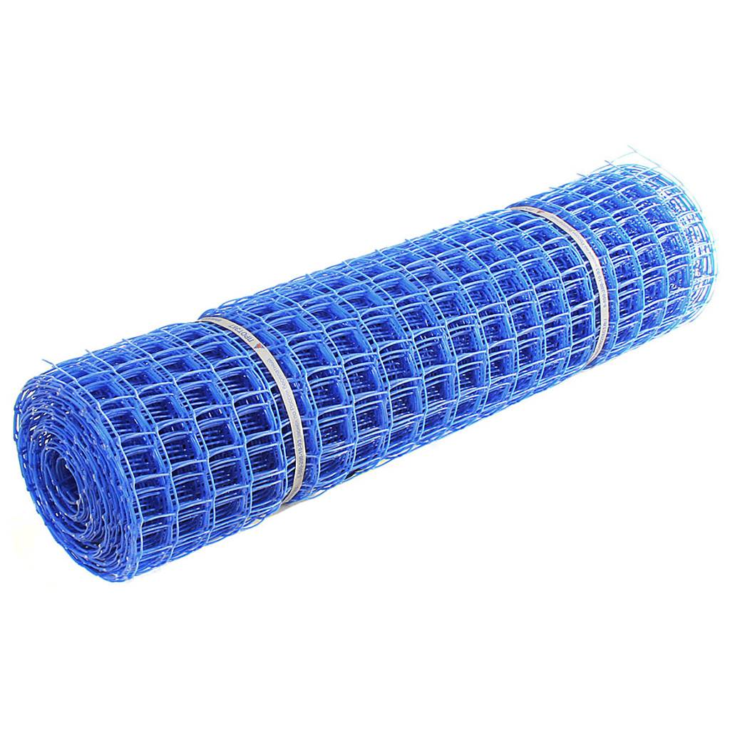 1.5м Сетка пластиковая 30х35 синяя 1,5х20