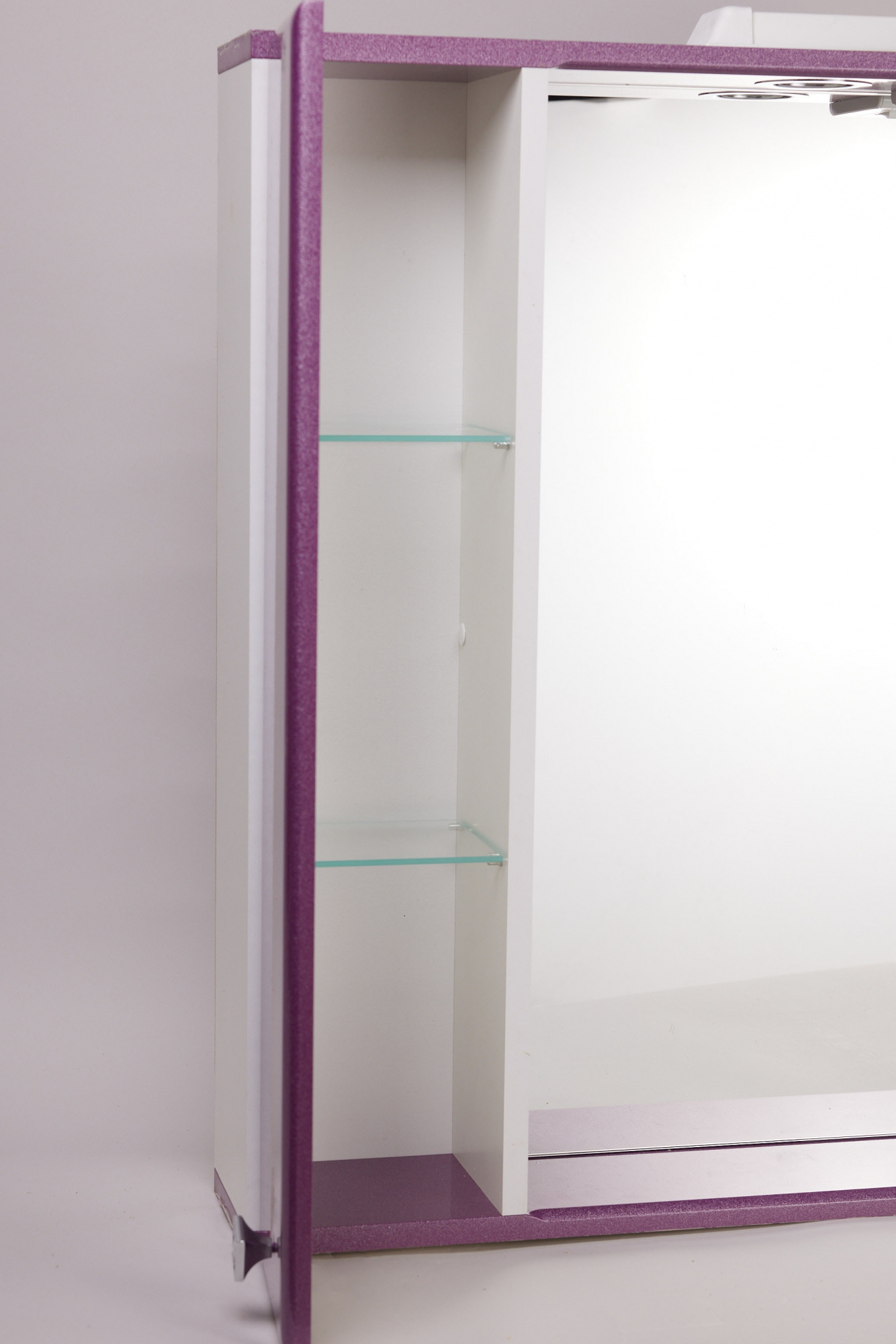 Зеркало 55 Сапфир (левый) фиолетовый металлик СВ, L му m v