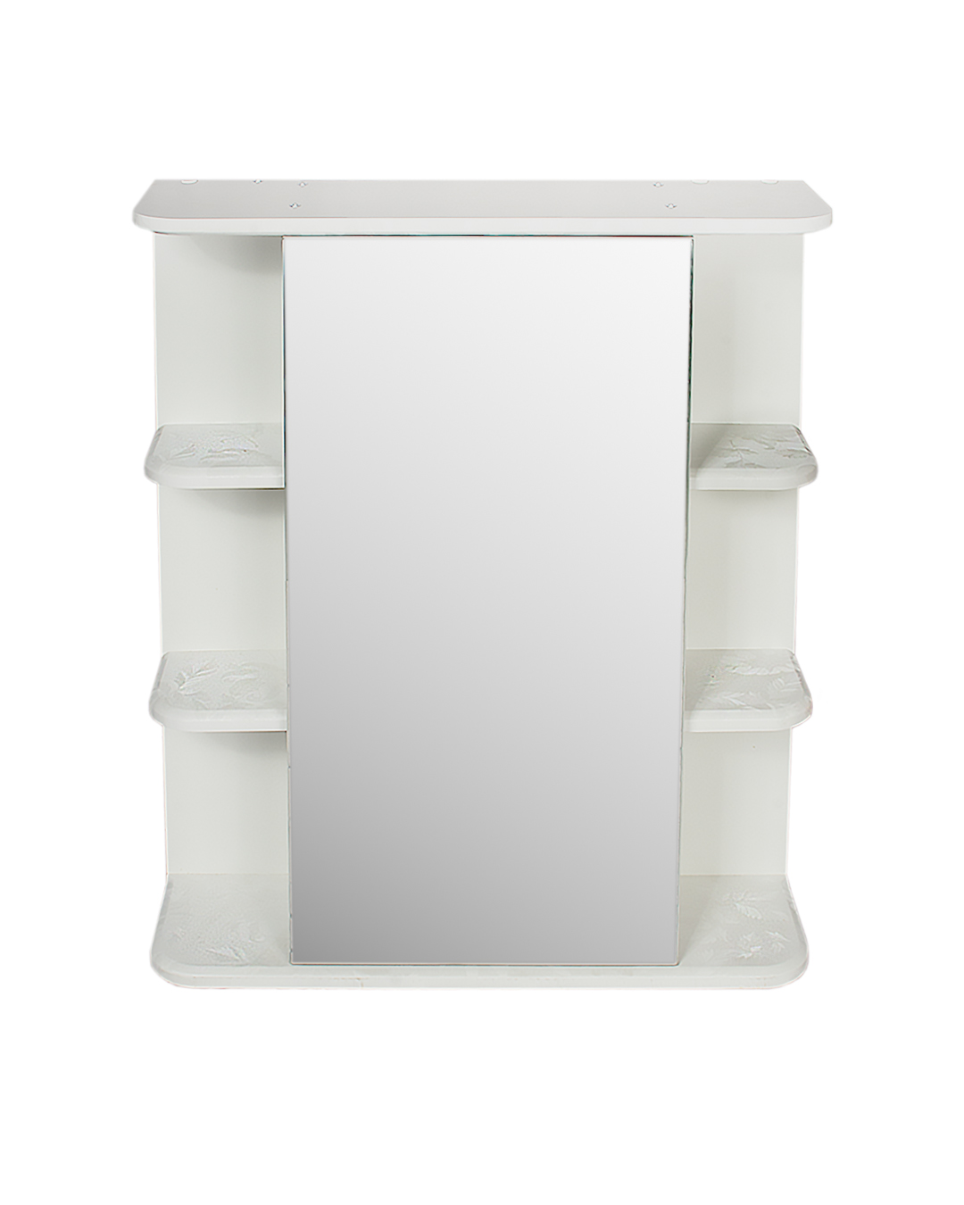 Зеркало 60 Бриз-2 (правый) белый шелк, 2625.4R w