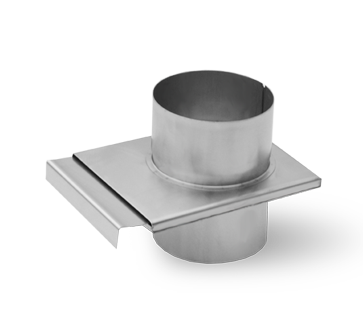 Шибер-задвижка Ø125  ДЫМОХОДОВ