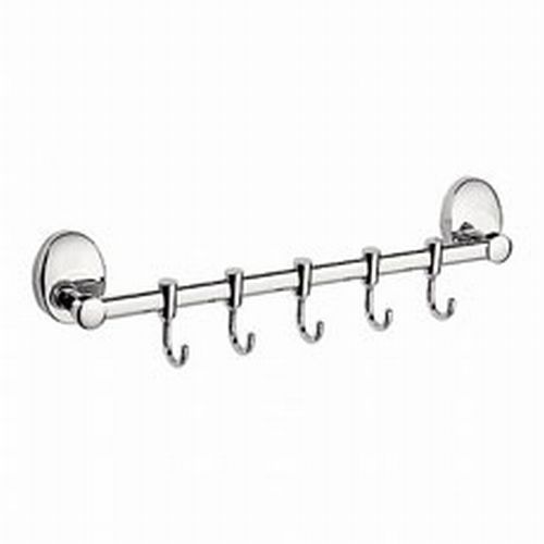 L3315-5 Крючки на планке *5 хром подвижные  LEDEME