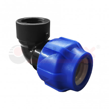 Уголок (Отвод) 32х1/2" в/р ПНД (80/20)