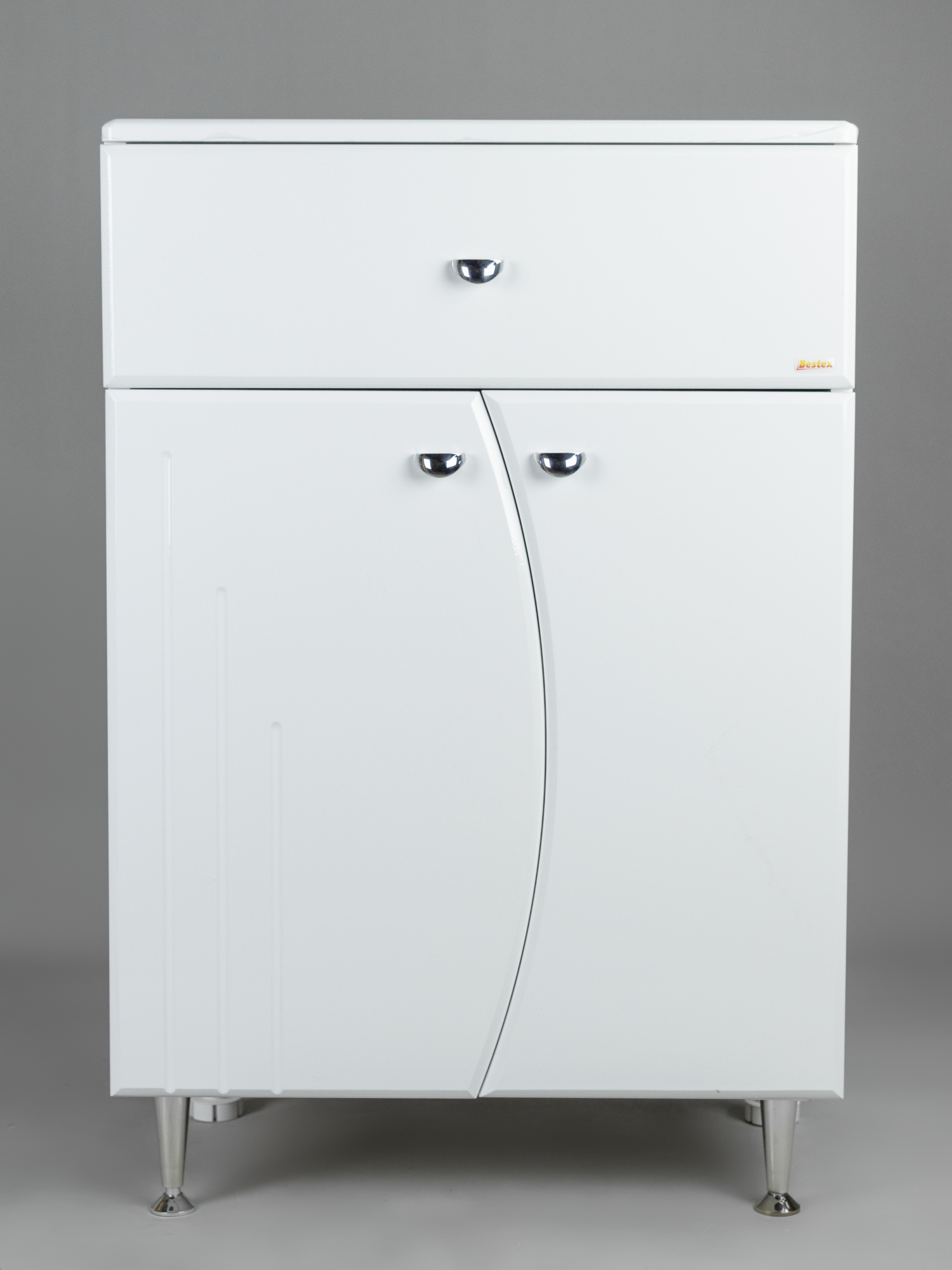 Тумба напольная 55 Восход с корзиной m