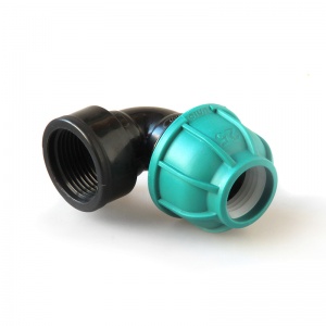 Уголок (Отвод) 25х1/2" в/р ПНД (120/30)