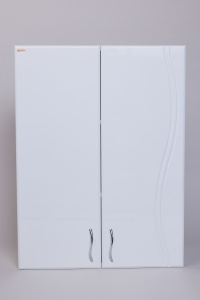Шкаф навесной для ванной Лагуна, 60х20.5х80 см, цвет белый, Bestex