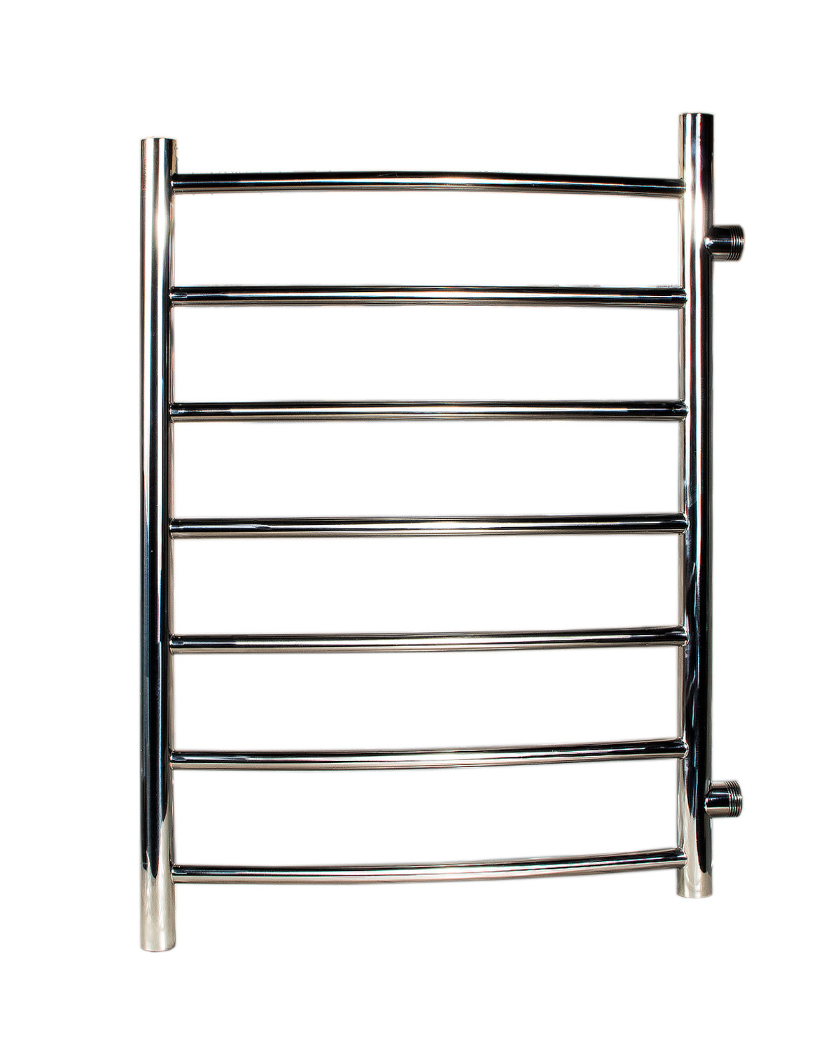 Полотенцесушитель (К-3) 500*700 d32мм п/д, р/в бок.подк. 500 мм лесенка (переходник 1/2 HP) Киров