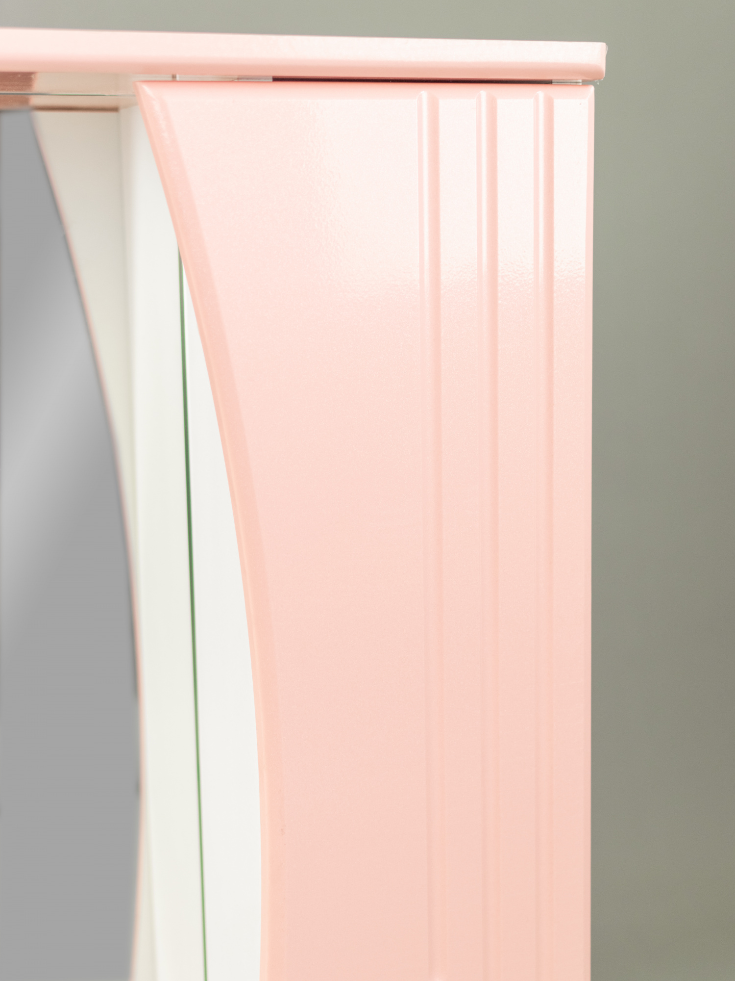 Зеркало 60 Восход (правый) розовый металлик, 0725.34Rw