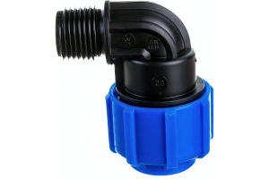 Уголок (Отвод) 20х1/2" в/р ПНД (200/50)