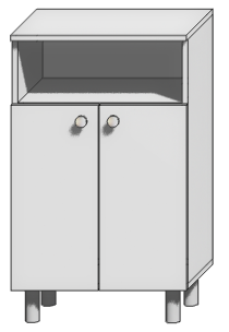 Тумба напольная с нишей 50 Стиль