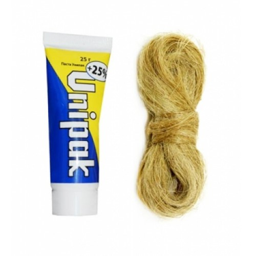 Комплект №1 UNIPAK (паста 25г+лен 13г)