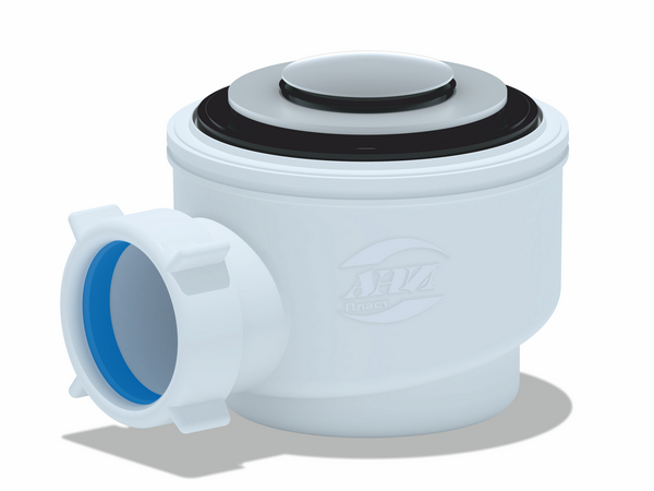 E 410CLS Сифон для душевого поддона кл-кл, 1 1/2*50/60 АНИ