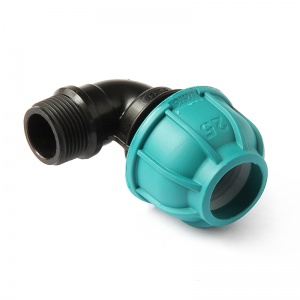 Уголок (Отвод) 25х1/2" н/р ПНД (120/30)