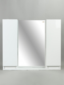 Зеркало-шкаф Simpl 80 без светильника, 80х14.5х70 см, цвет белый, Bestex